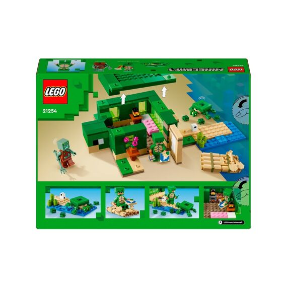 LEGO Minecraft 21254 Het Schildpadstrandhuis