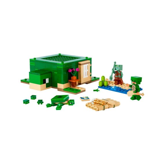 LEGO Minecraft 21254 Het Schildpadstrandhuis