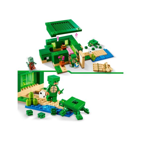 LEGO Minecraft 21254 Het Schildpadstrandhuis