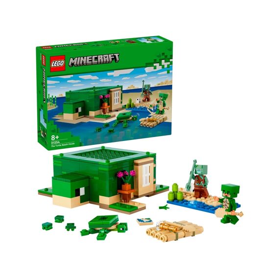 LEGO Minecraft 21254 Het Schildpadstrandhuis