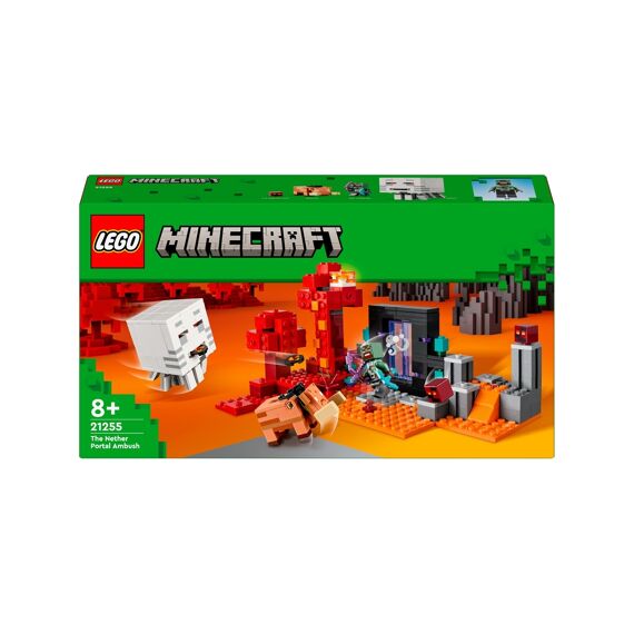 LEGO Minecraft 21255 Hinderlaag Bij Het Nether-Portaal