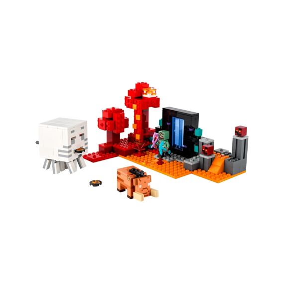 LEGO Minecraft 21255 Hinderlaag Bij Het Nether-Portaal