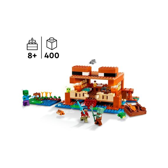 LEGO Minecraft 21256 Het Kikkerhuis