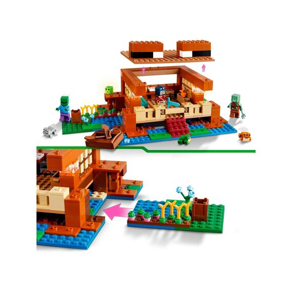 LEGO Minecraft 21256 Het Kikkerhuis