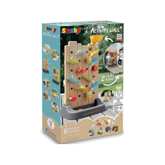 Smoby 840300 Activiteiten Muur 6 Activiteiten 46.9X18.5X81.9Cm