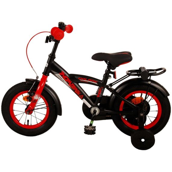 Volare Thombike Kinderfiets Jongens 12 Inch Zwart Rood