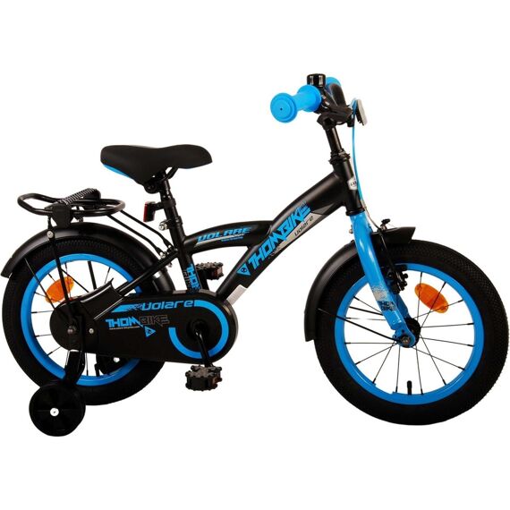 Volare Thombike Kinderfiets Jongens 14 Inch Zwart Blauw