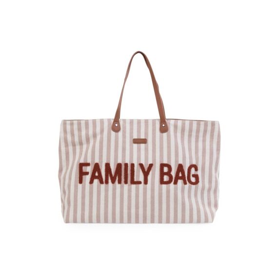 Childhome Family Bag Strepen Nude