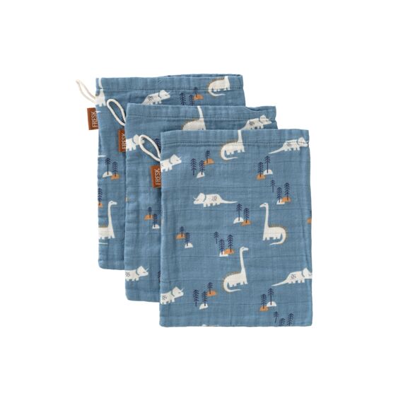 Fresk Washandjes 3 Pack Dino