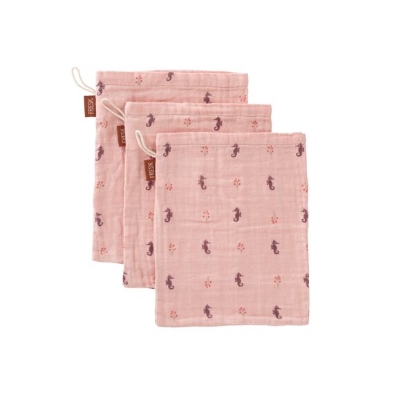 Fresk Washandjes 3 Pack Seahorse