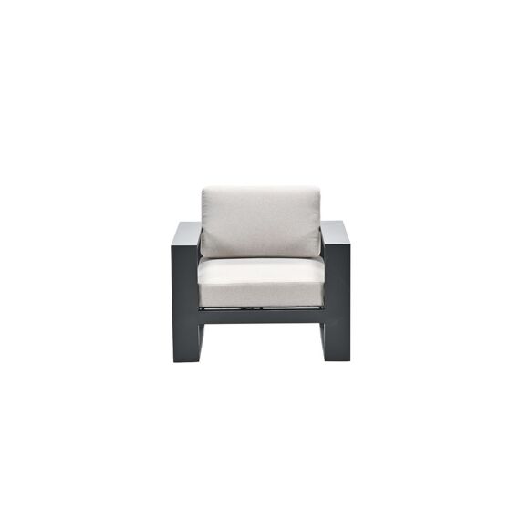 Cube Lounge Fauteuil Carbon Black/Desert Sand