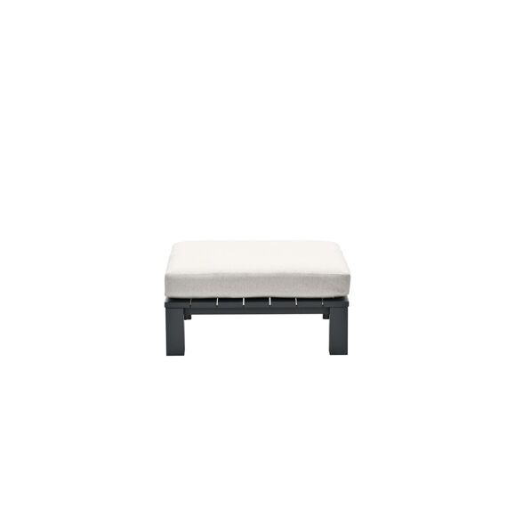 Cube Lounge Tafel 100X100Xh30Cm Carbon Black/Desert Sand