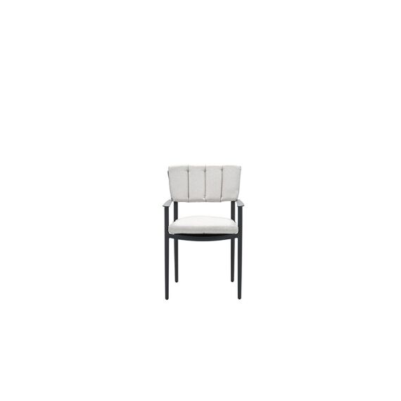 Toulon Dining Fauteuil Carbon Black/Desert Sand