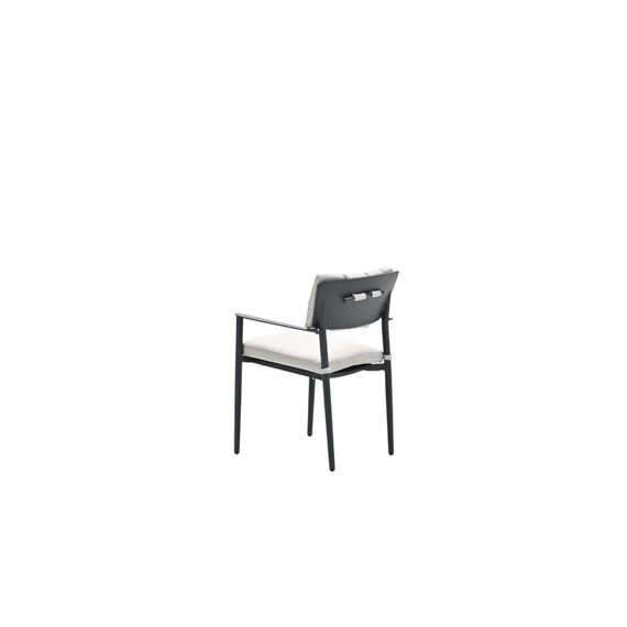 Toulon Dining Fauteuil Carbon Black/Desert Sand