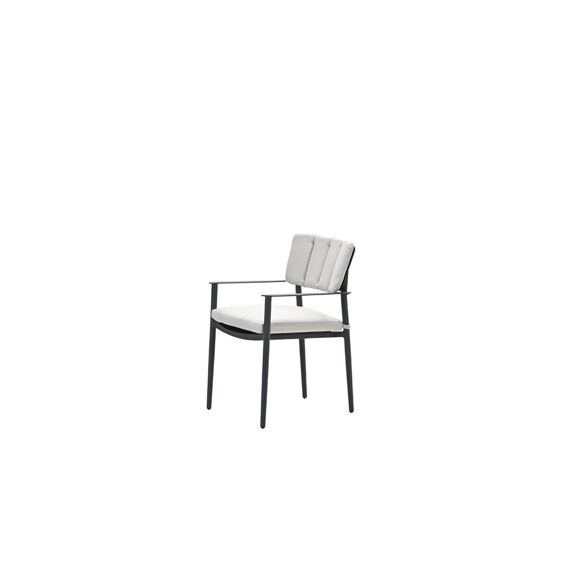 Toulon Dining Fauteuil Carbon Black/Desert Sand