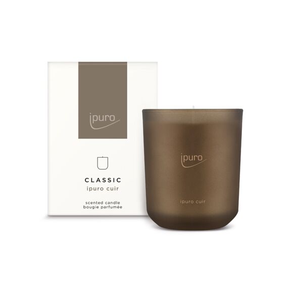 Ipuro Classic Cuir Kaars 270G