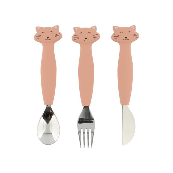 Trixie Silicone Bestekset  3-Pack Mrs Cat