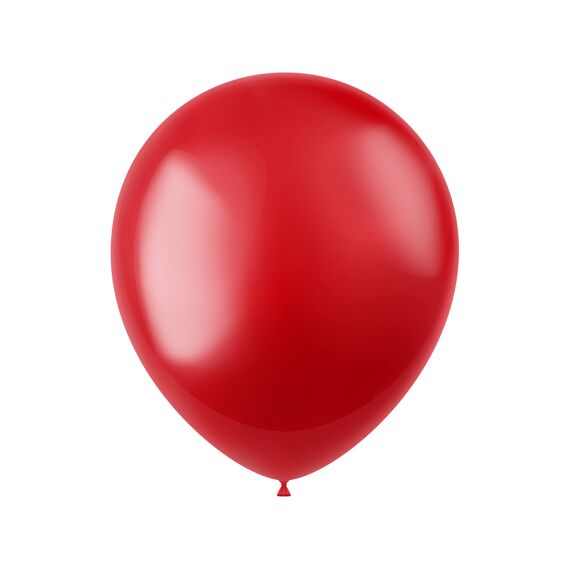 Ballon 33Cm Latex Radiant Fiery Red 10Stuks