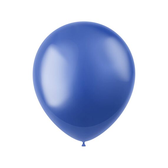 Ballon 33Cm Latex Radiant Royal Blue 10Stuks