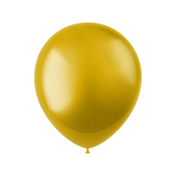 Ballon 33Cm Latex Stardust Gold 10Stuks