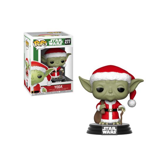 Funko Pop! Star Wars Holiday - Santa Yoda