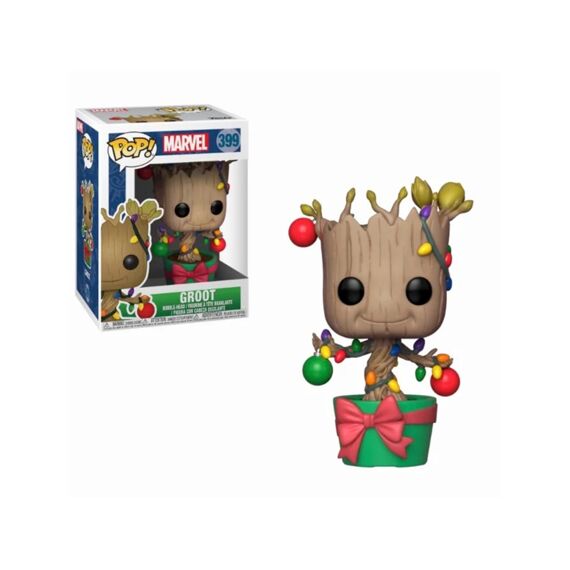 Funko Pop! Marvel Holiday - Groot With Lights And Ornaments