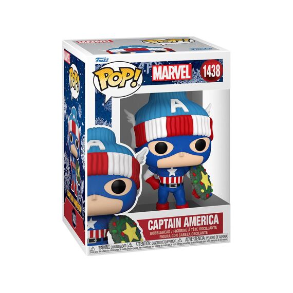 Funko Pop! Marvel Holiday S4 - Captain America