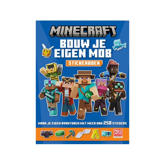 Minecraft Stickerboek - Bouw Je Eigen Mob