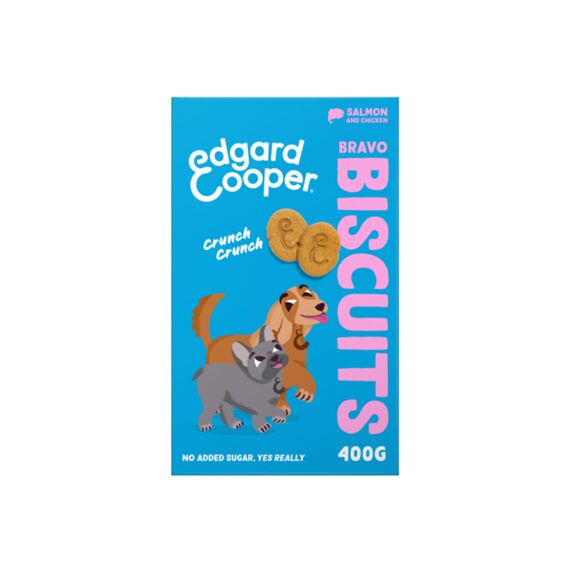 Edgard & Cooper Salmon & Chicken Biscuit 400G