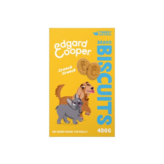 Edgard & Cooper Turkey & Chicken Biscuit 400G