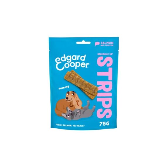 Edgard & Cooper Salmon & Chicken Strips 75G