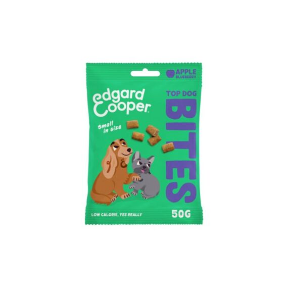 Edgard & Cooper Apple & Blueberry Bites 50G