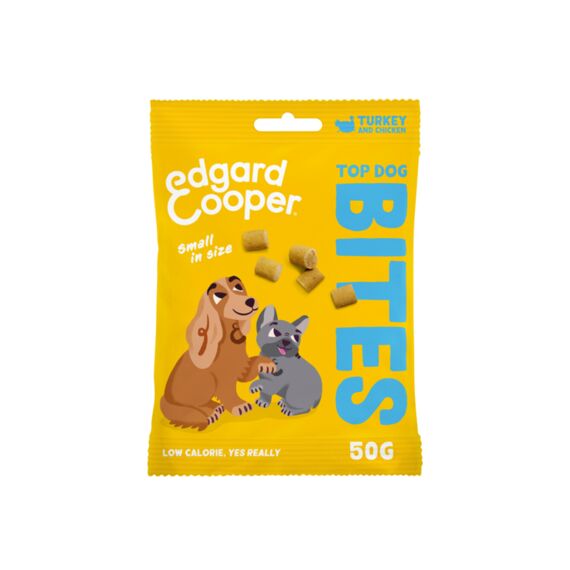 Edgard & Cooper Turkey & Chicken Bites 50G