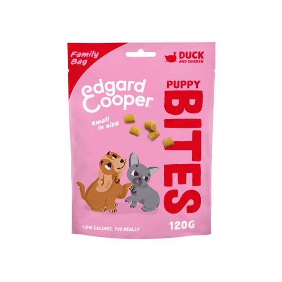 Edgard & Cooper Family Bites, Duck Bites For Puppy 120G