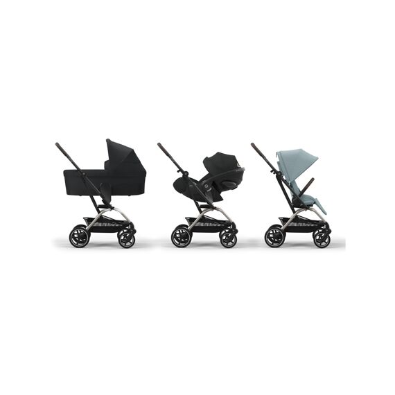 Cybex Gold Eezy S Twist+2 Wandelwagen Stormy Blue / Light Blue