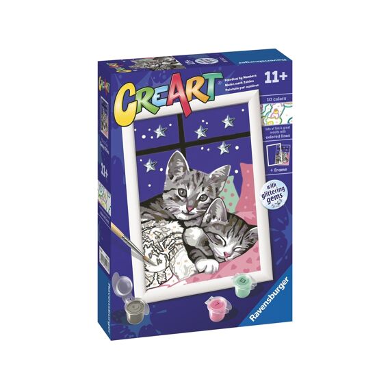 Creart Serie E Met Glitter Sleepy Kitties