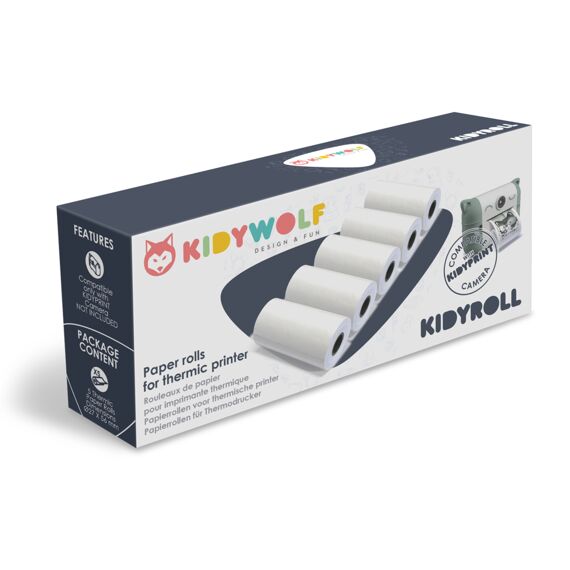 Kidywolf Kidyroll  5 Rollen Voor Kidyprint