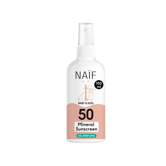 Naif Baby&Kids Zonnespray Spf50 100 Ml