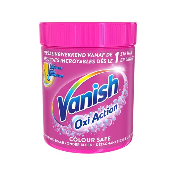 Vanish Wasmiddel Poeder Oxi Action Colour Safe 550Gr