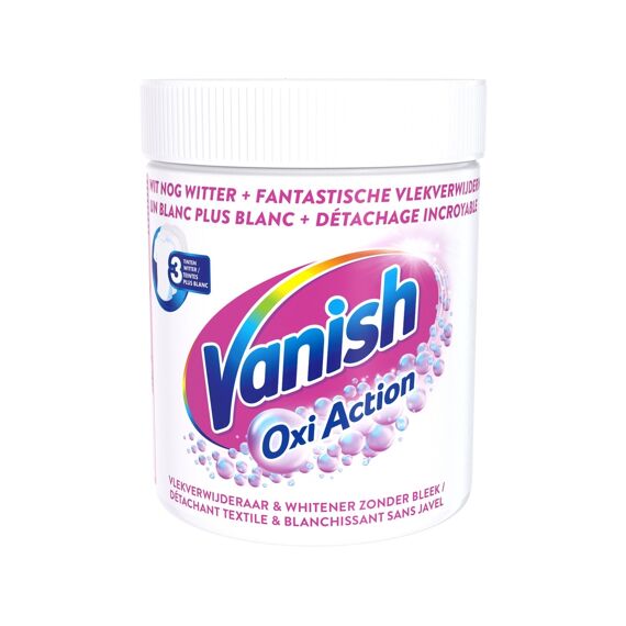 Vanish Wasmiddel Poeder Oxi Action Crystal White 550Gr