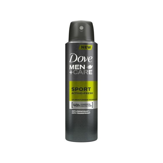 Dove Men Deodorant Spray Care Sport Active Fresh 250Ml