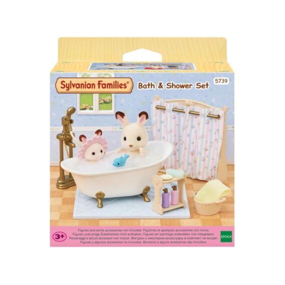 Sylvanian Families Bad En Douche Set