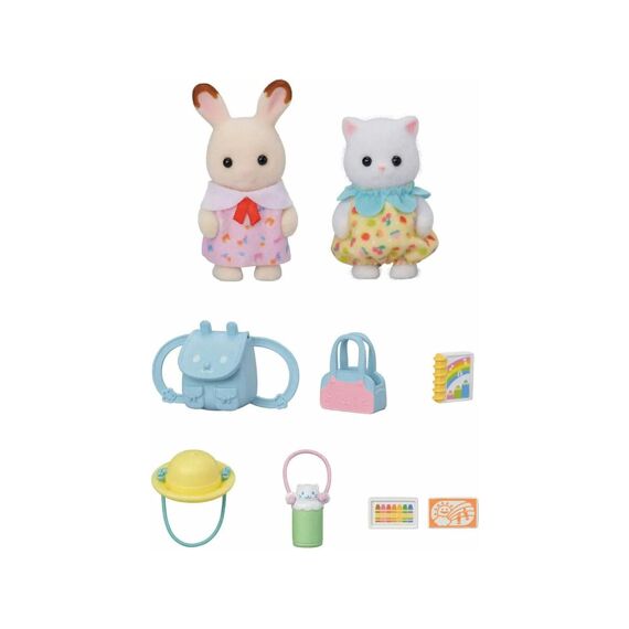 Sylvanian Families Duo Peutervriendjes-Wandeling