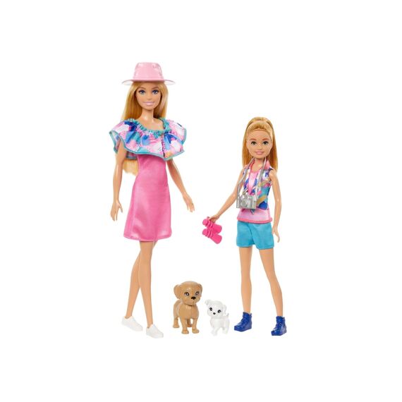 Barbie & Stacie To The Rescue Set Van 2 Poppen Met Hondjes En Accessoires