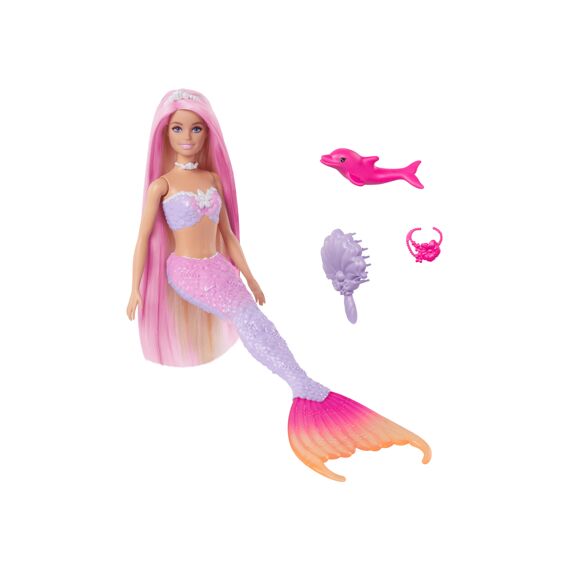 Barbie Zeermeermin Pop Color Change Met Accessoires