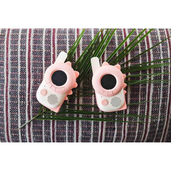 The Zoo Family Zoo Walkie Talkie Dino Pink/Dino Pink