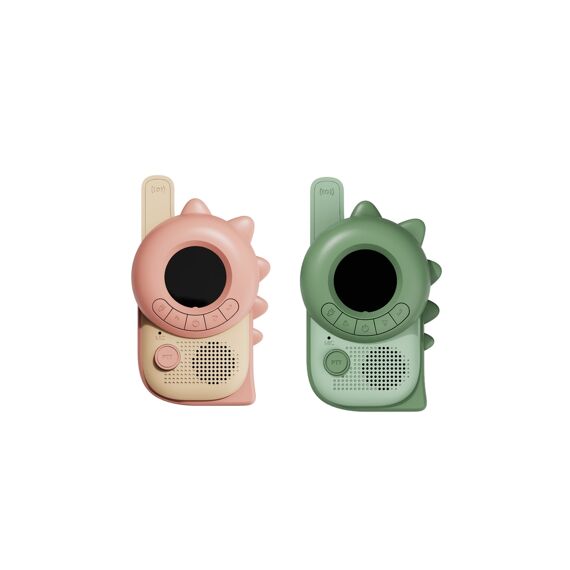 The Zoo Family Zoo Walkie Talkie Dino Pink/Dino Groen