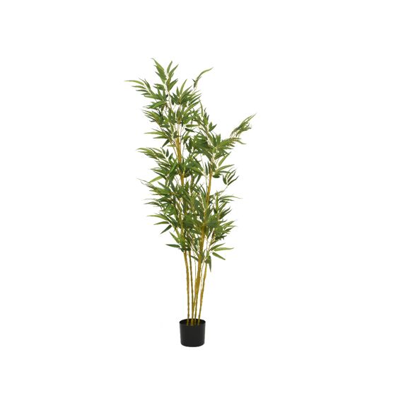 Bamboe In Pot Kunst L55.00-W80.00-H150.00Cm Groen