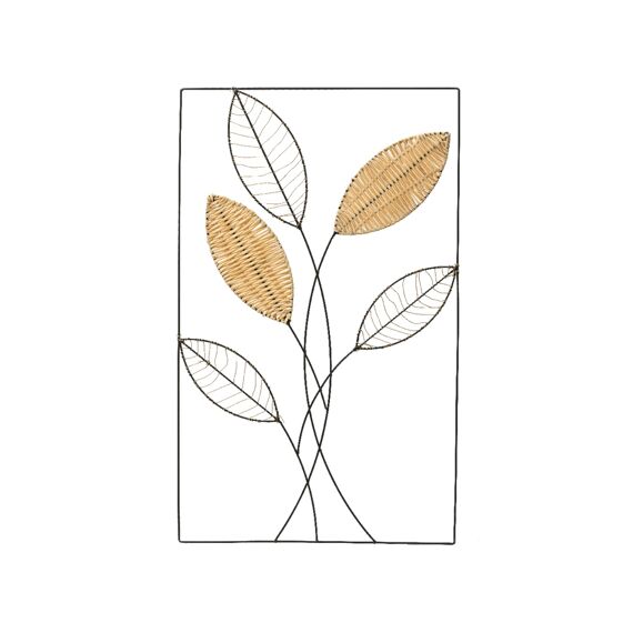 Muurdeco Wilg L46.00-W46.00-H75.00Cm Naturel/Kleur(En)