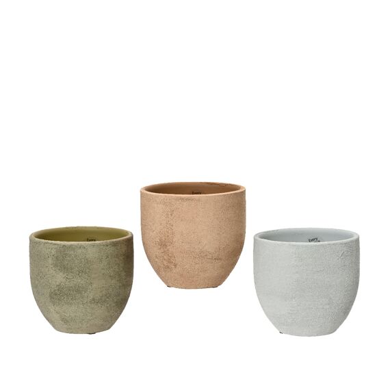 Planter Terracotta Dia14.00-H13.00Cm 3 Assortiment Prijs Per Stuk